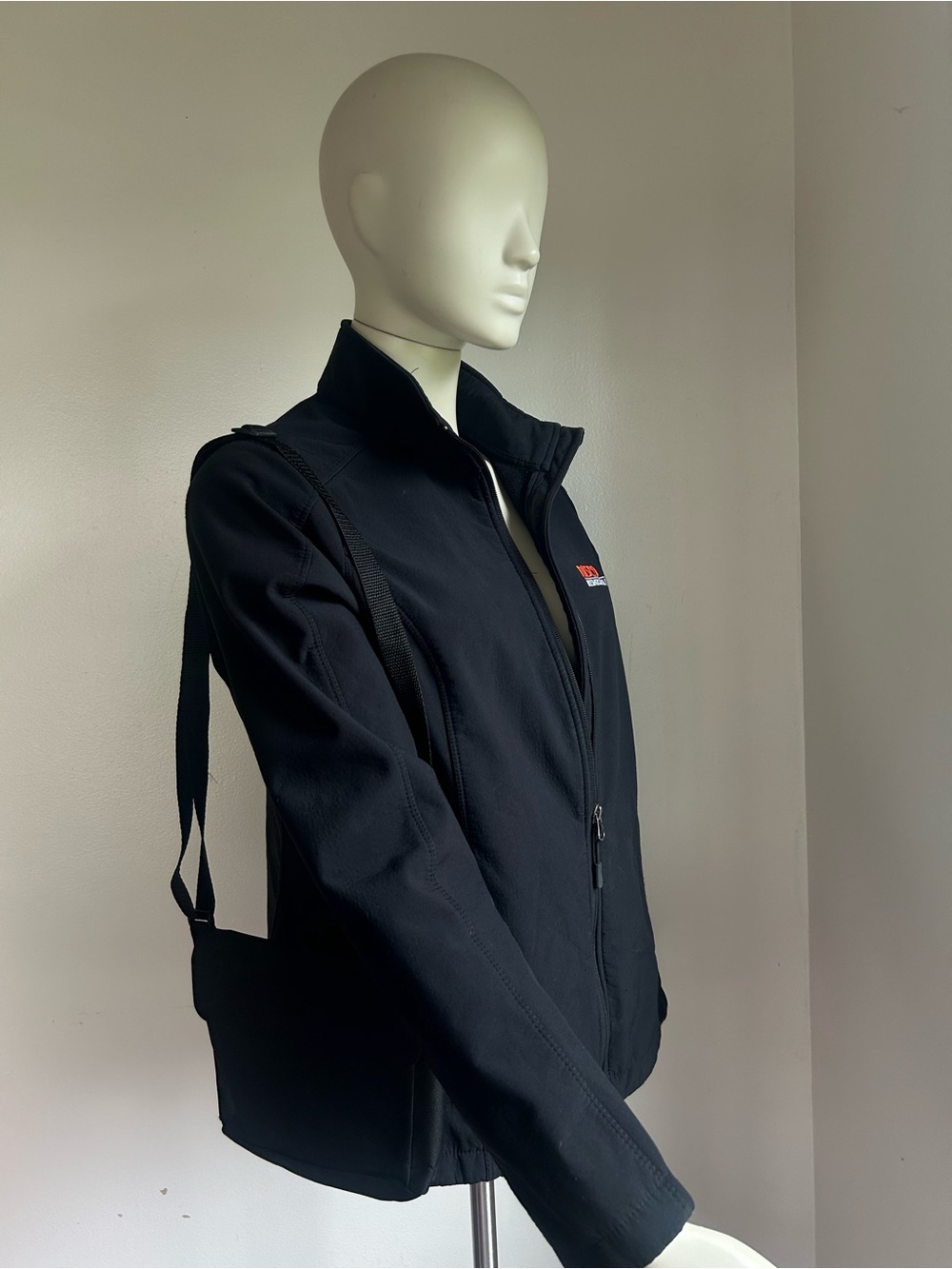 crossland M Men's Black Zip-Front sports  Jacket